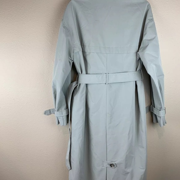 Zara Green Trenchcoat New With Out Tag Size Small - Picture 5 of 6